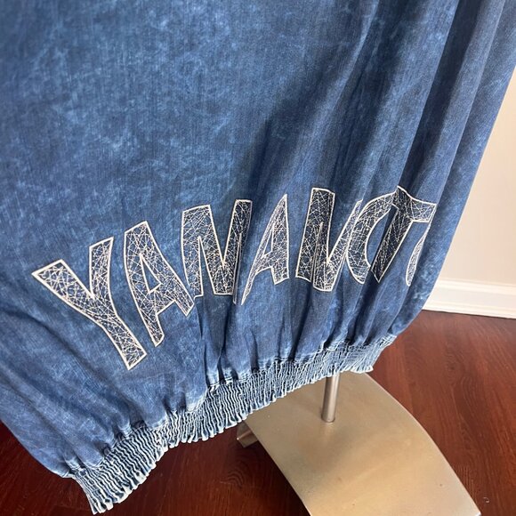 NWT M’ De Pompadour Oversized Denim Dress. Artistry Details Size 18 - Picture 14 of 16